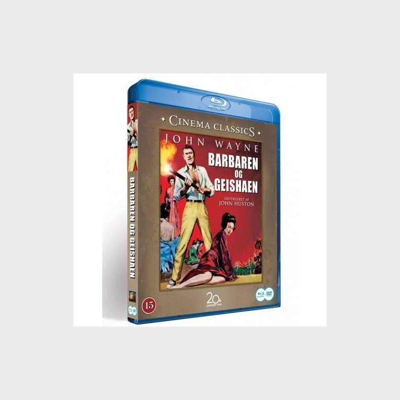 Barbaren og Geishaen Blu-Ray