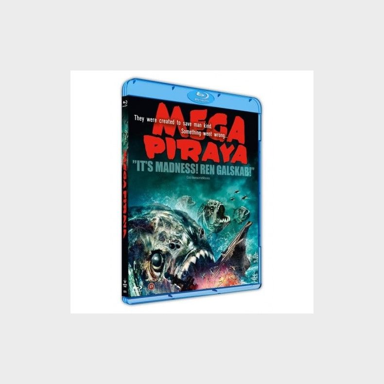 Mega Piranha Blu-Ray